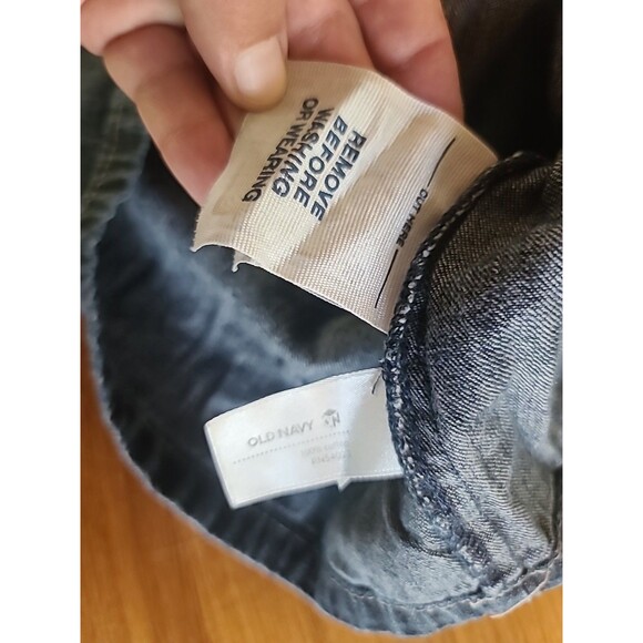 Old Navy Denim Overall Dress Snap Jumper 5T Blue Jean Girls - Picture 9 of 10